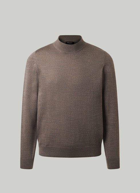 Classic Line: Stehbund-Pullover width=
