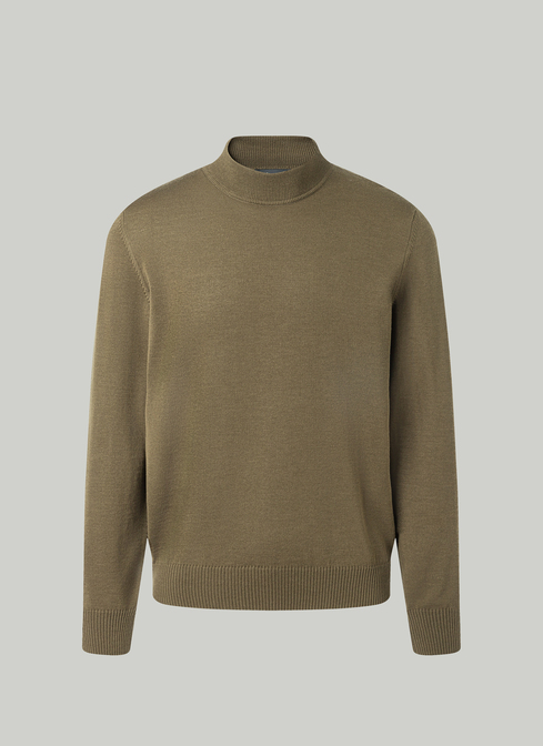 Classic Line: Stehbund-Pullover width=