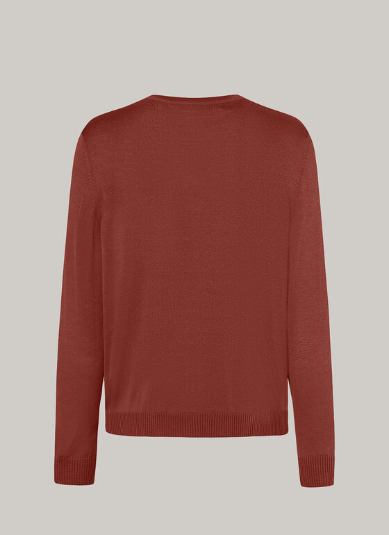 Pullover, V-Neck Red Planet Frontansicht