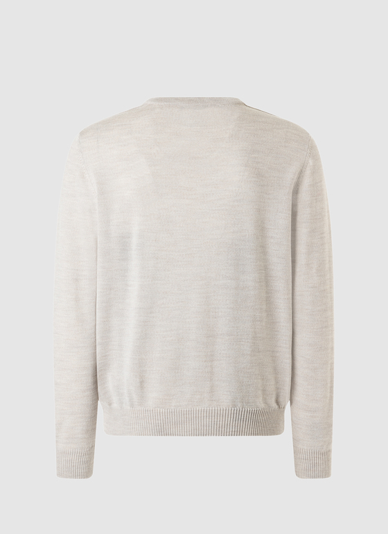 Pullover Mascarpone Cream Frontansicht