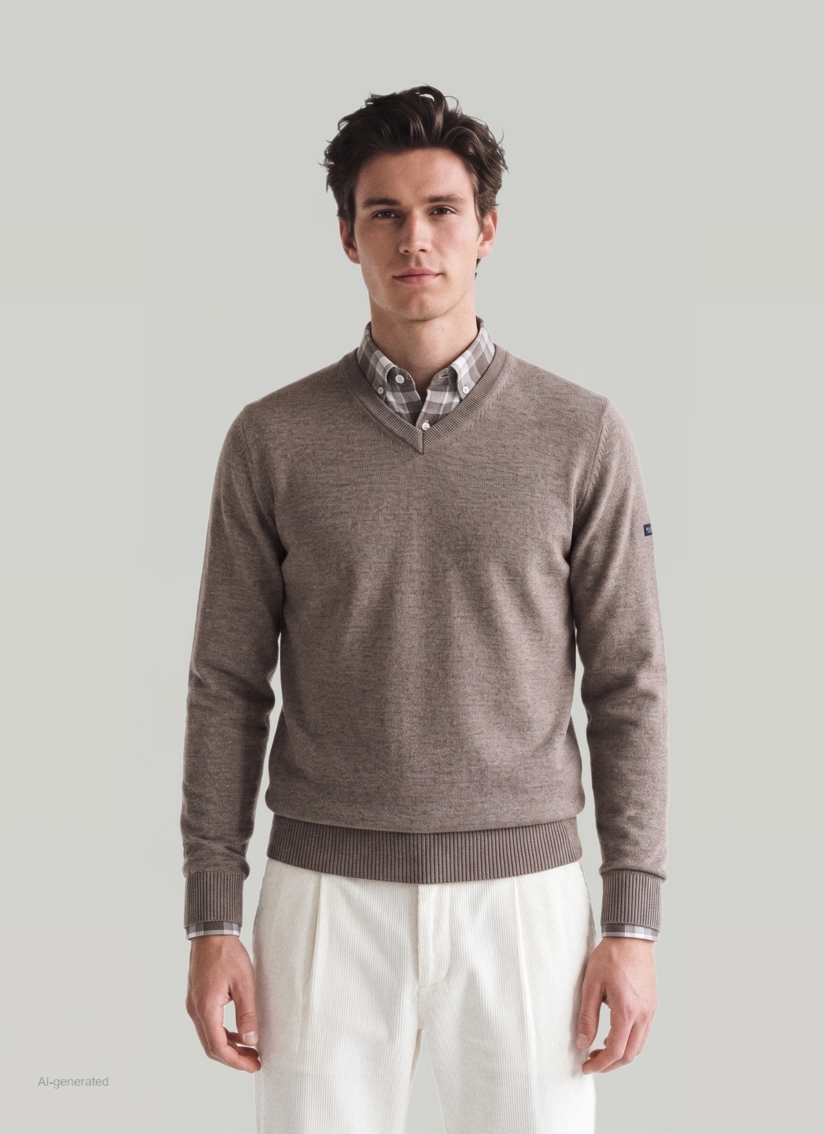 Pullover, Brownie Frontansicht