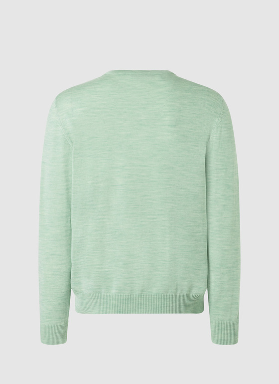 Pullover Frosted Mint Frontansicht