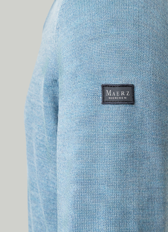 Pullover Polar Blue Frontansicht