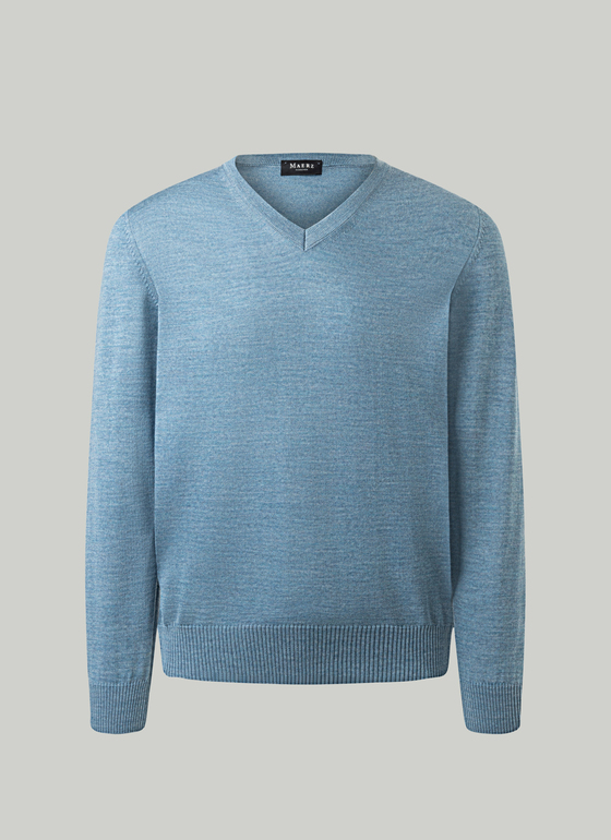 Pullover Polar Blue Frontansicht