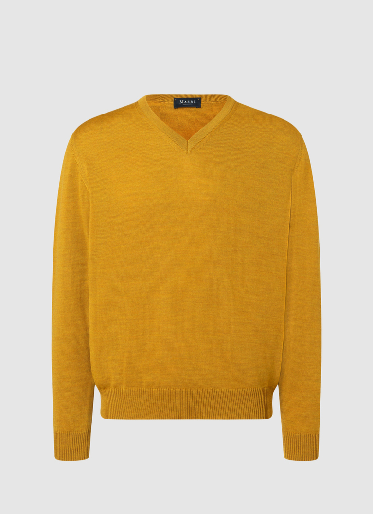 Pullover, Sweet Mustard Rückansicht