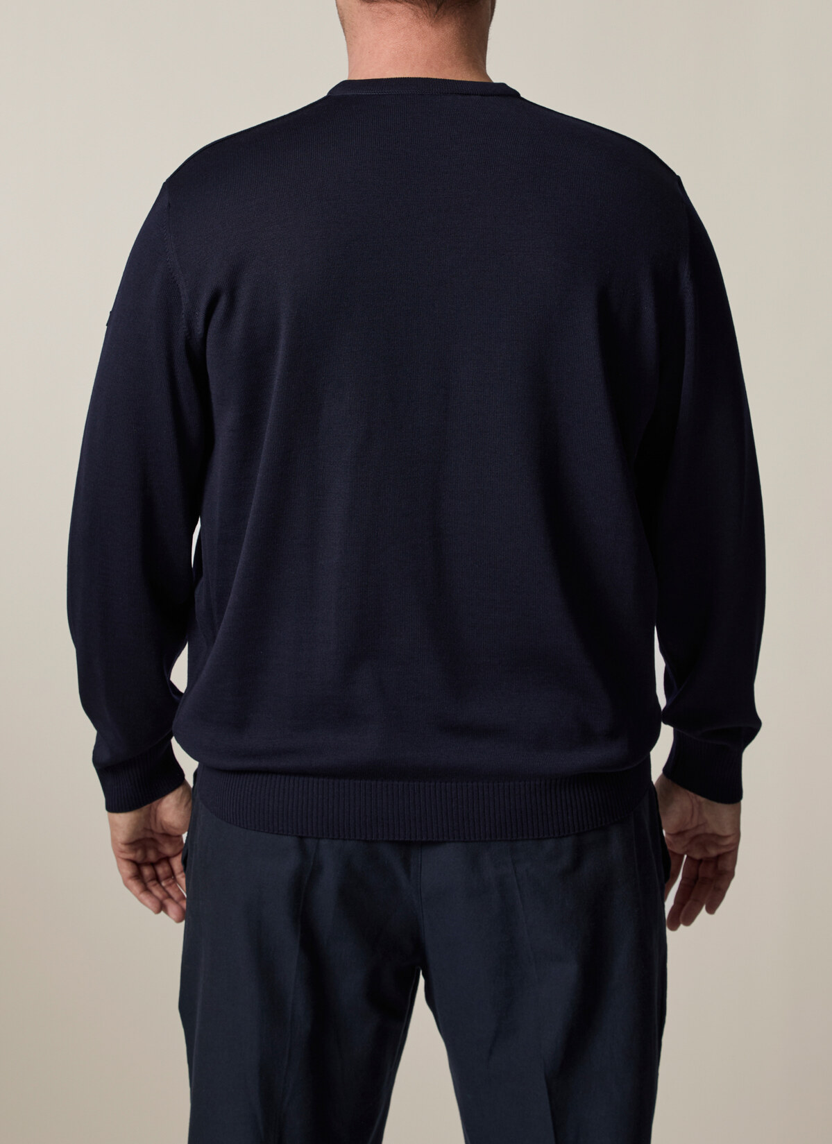 Pullover, Navy Rückansicht