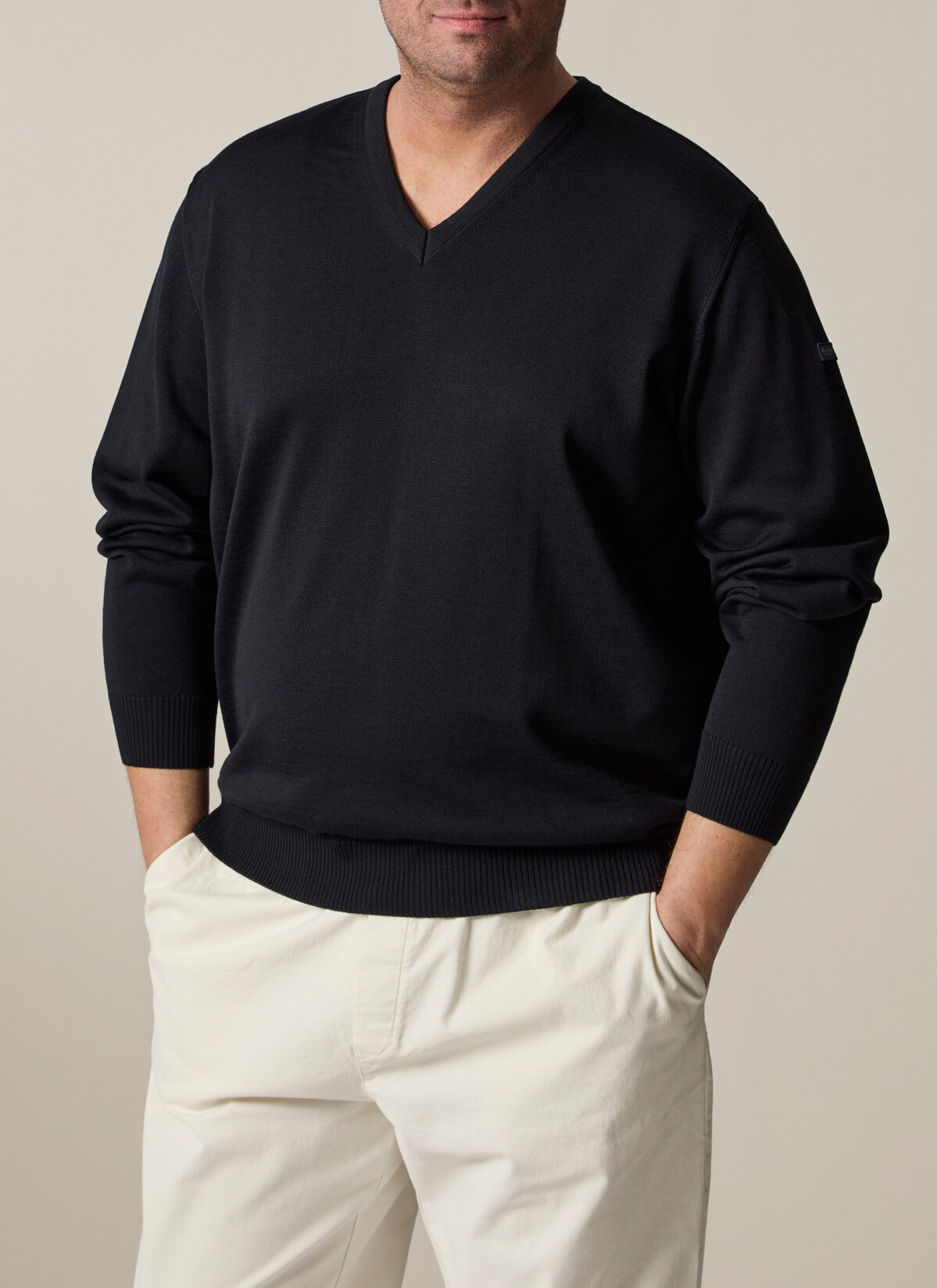 Pullover, Black Frontansicht