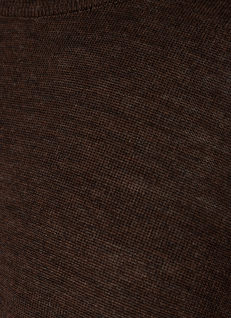 Pullover, O-Neck, Raw Umbra Detailansicht 1