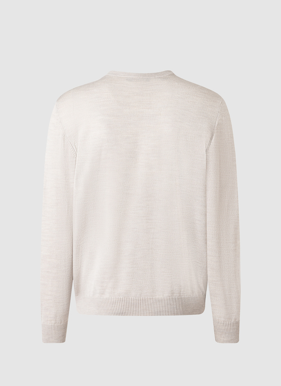 Pullover Mascarpone Cream Frontansicht
