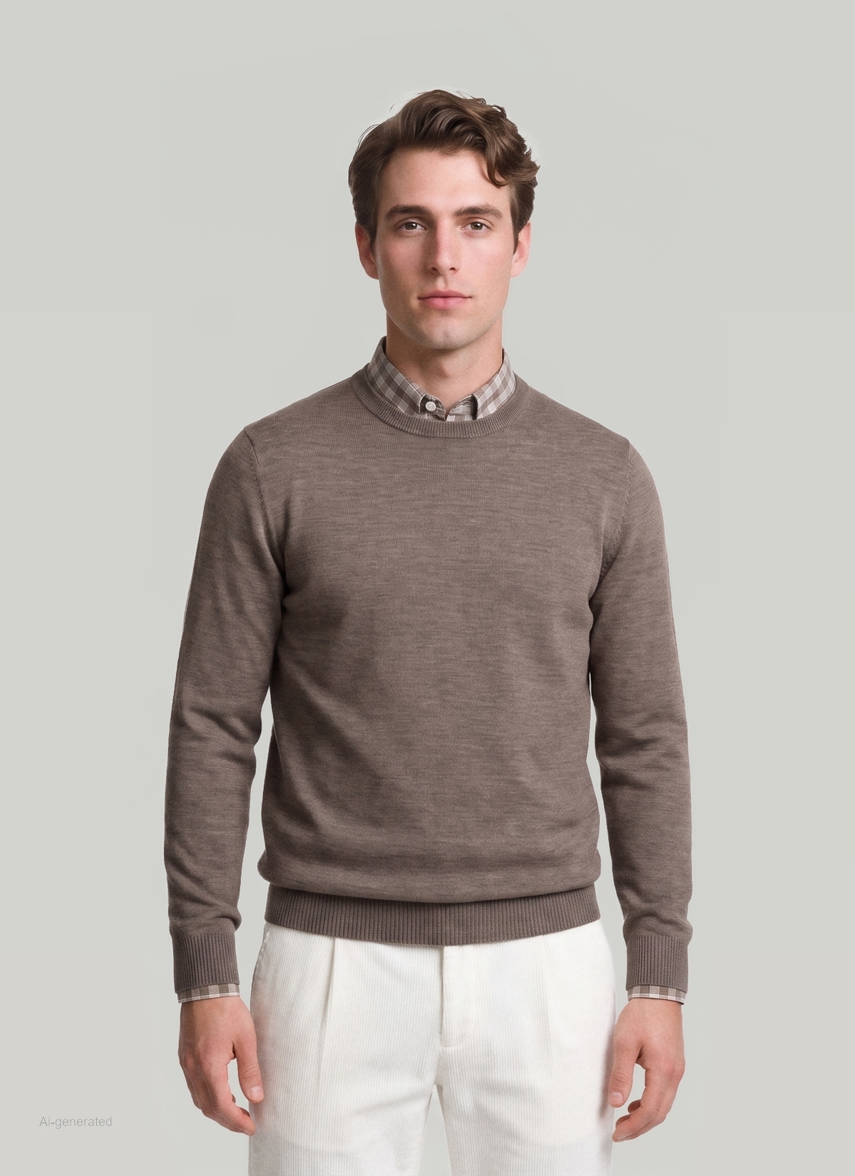 Pullover, Brownie Frontansicht