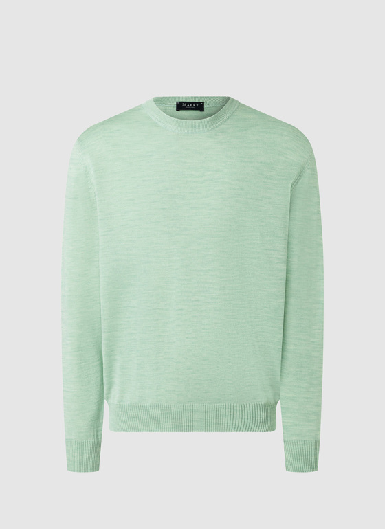 Pullover Frosted Mint Frontansicht