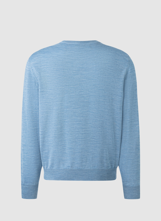 Pullover Memory Blue Frontansicht