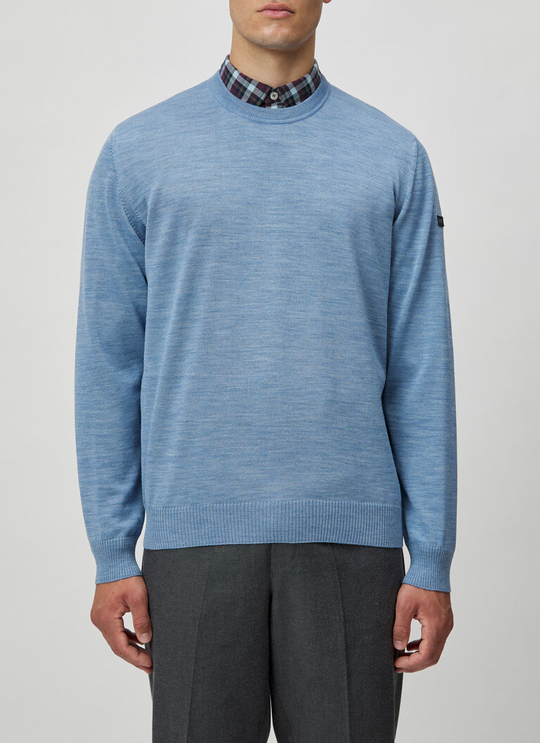 Pullover, Memory Blue Detailansicht 2