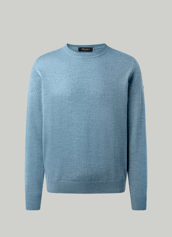 Pullover Polar Blue Frontansicht