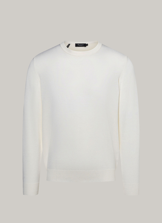 Pullover White Frontansicht