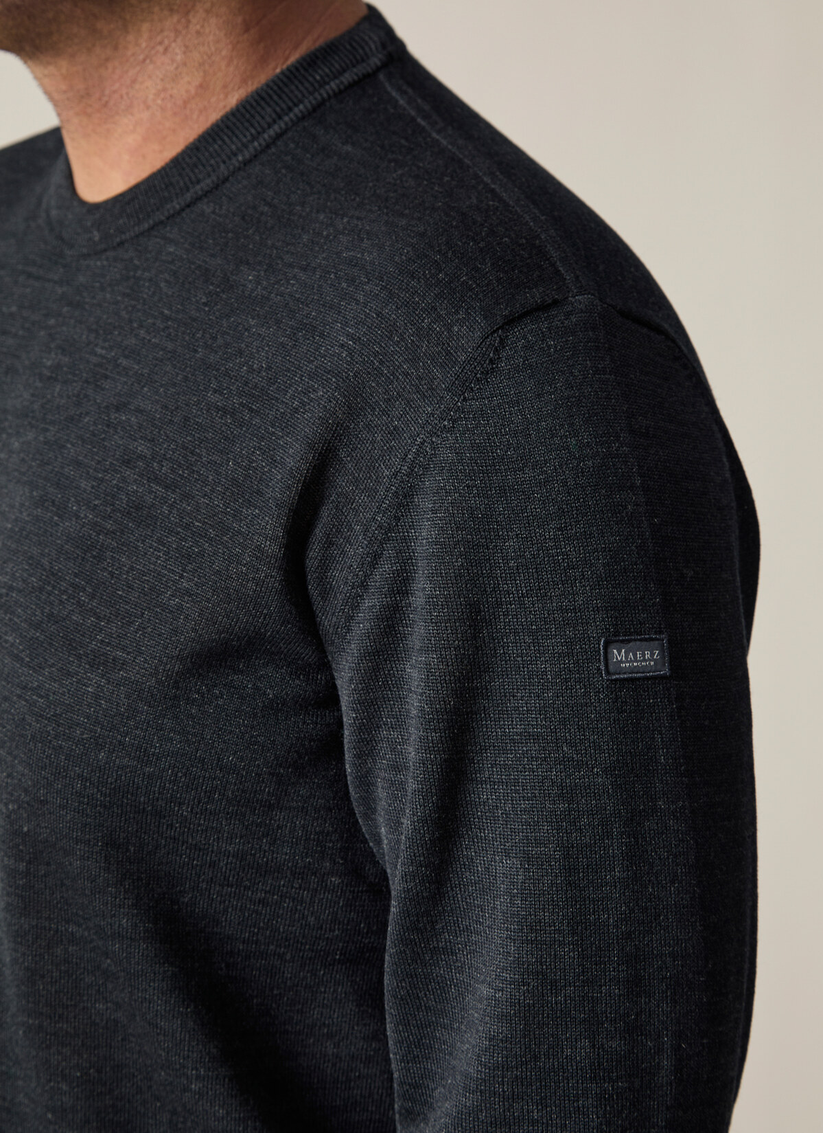 Pullover, Anthrazit Detailansicht 2