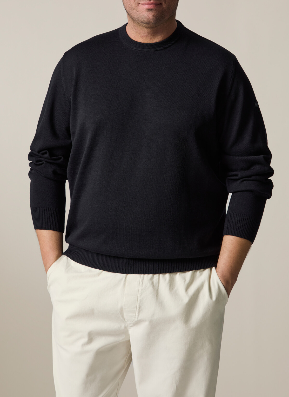 Pullover, Black Frontansicht