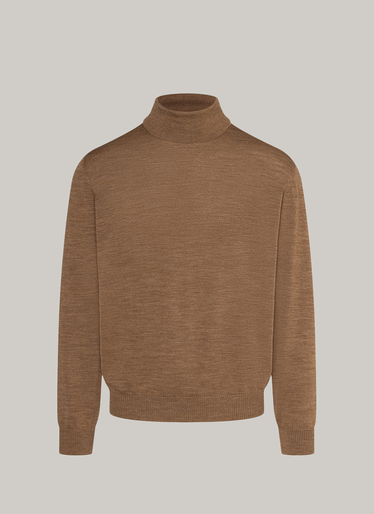 Pullover, Turtle-Neck, Teddy Frontansicht