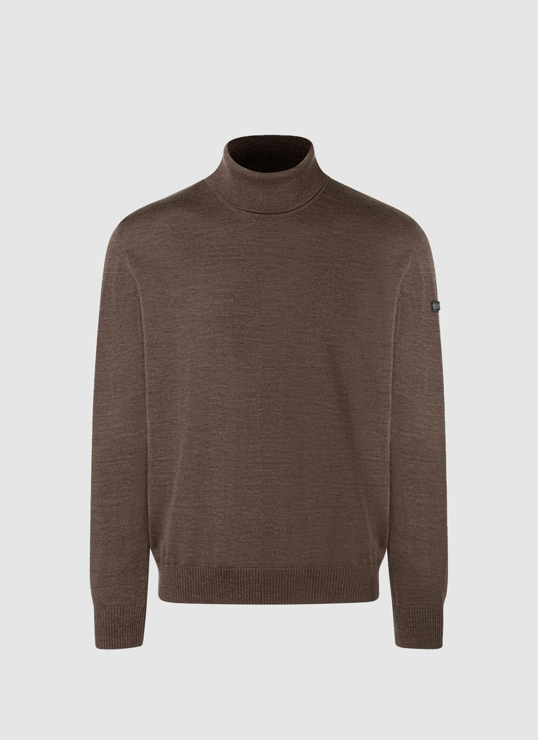 Pullover, Field Brown Frontansicht