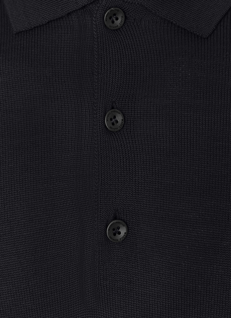 Pullover, Polo-Neck, Black Detailansicht 1