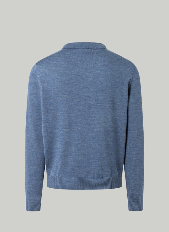 Pullover Nimes Blue Frontansicht