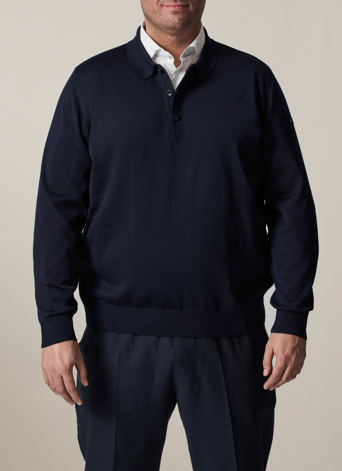 Pullover, Navy Detailansicht 1