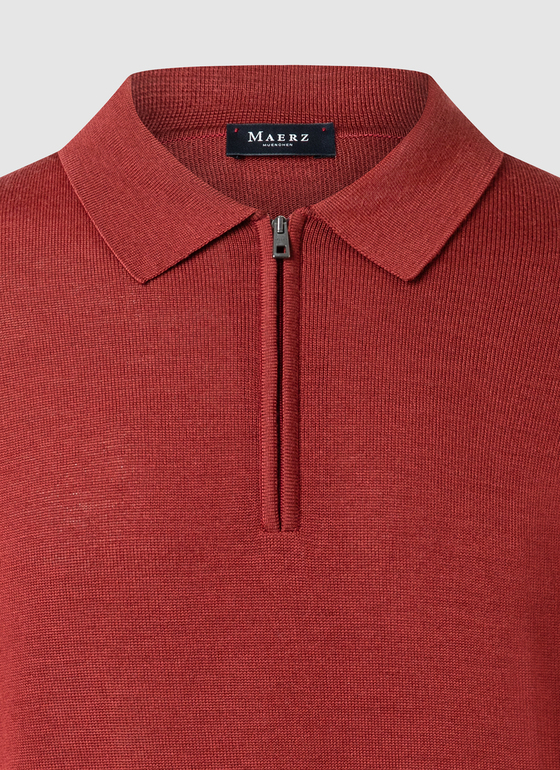 Pullover Smooth Cherry Frontansicht