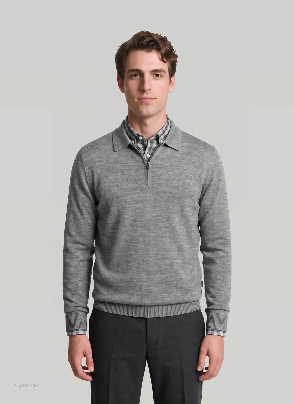 Pullover, Shark Skin Frontansicht