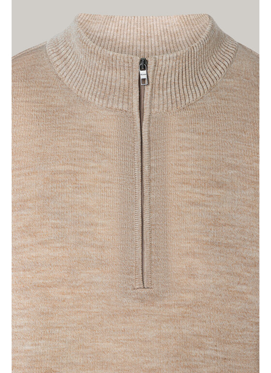 Pullover Stehkragen 1/1 Arm Ground Amonds Frontansicht