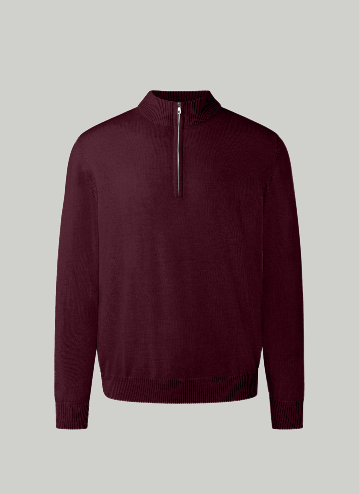 Pullover Stehkragen 1/1 Arm, Barolo Wine Detailansicht 2
