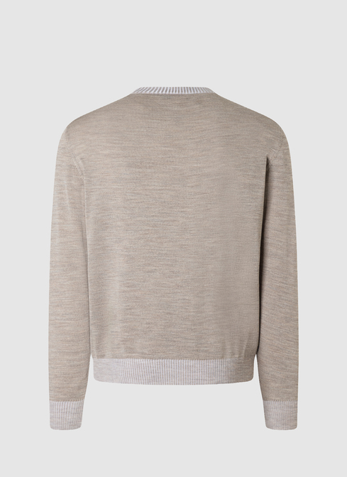 Pullover Rundhals 1/1 Arm width=