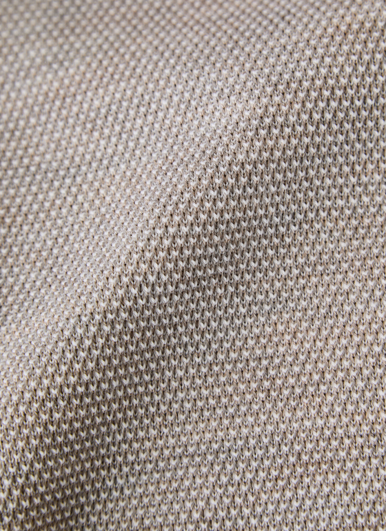 Pullover Rundhals 1/1 Arm Iced Latte Frontansicht