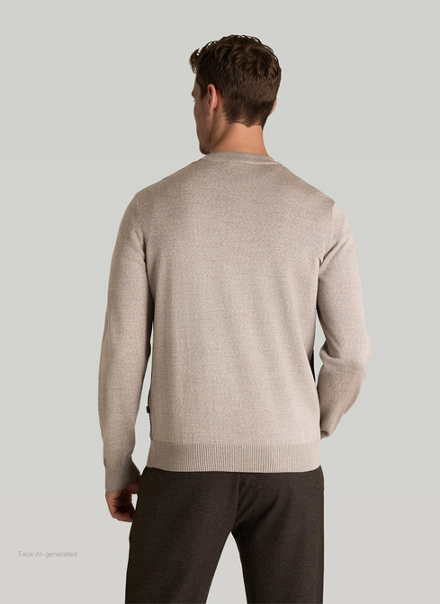 Pullover Rundhals 1/1 Arm width=
