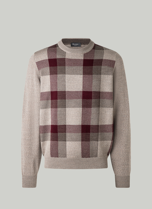 Pullover Rundhals 1/1 Arm width=