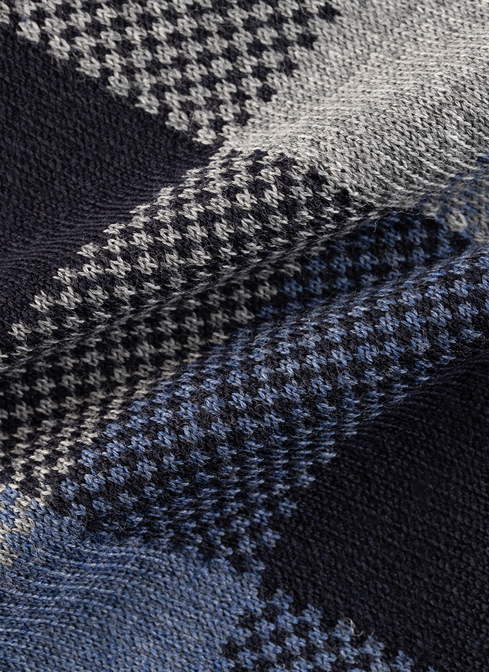 Pullover Rundhals 1/1 Arm, Navy 