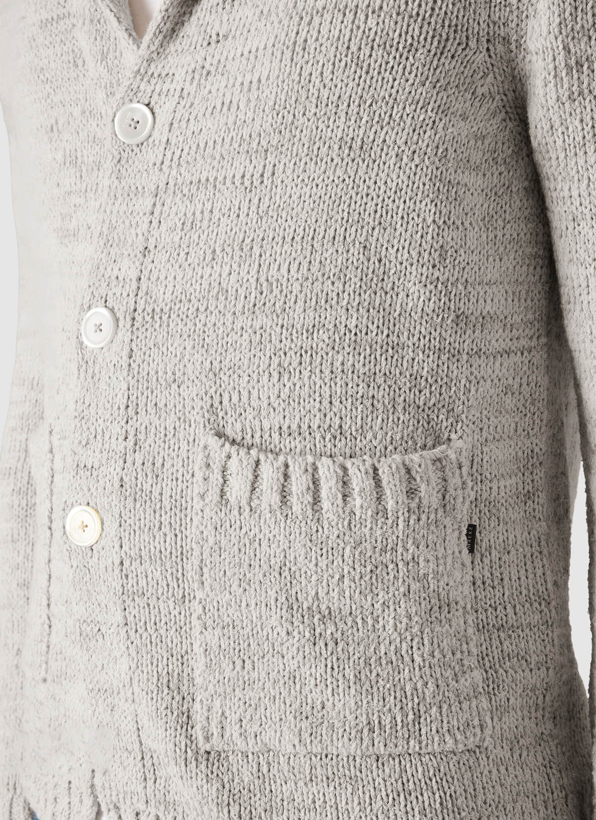 Strick Blazer, French Oak Detailansicht 1