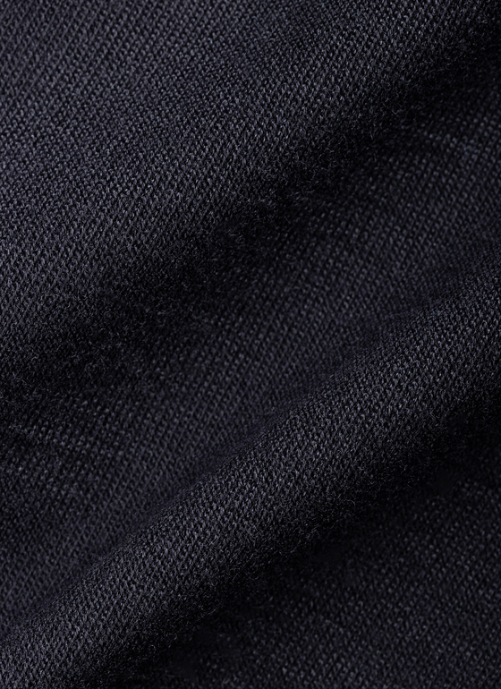 Strick Overshirt Navy Frontansicht