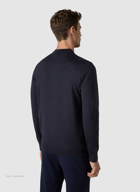 Strickjacke Zip 1/1 Arm width=