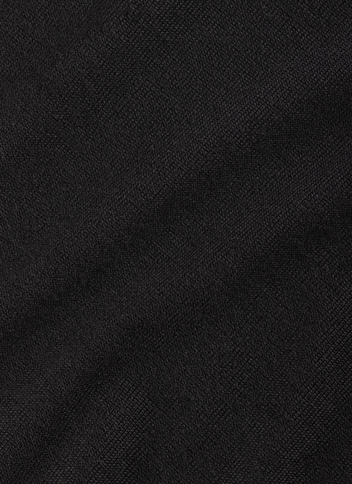 Strickjacke Zip 1/1 Arm, Black 