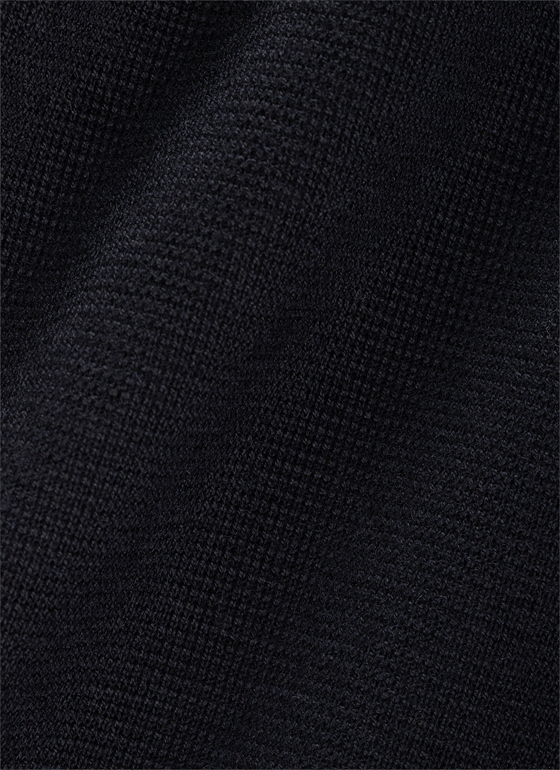 Strick Blazer Navy Frontansicht