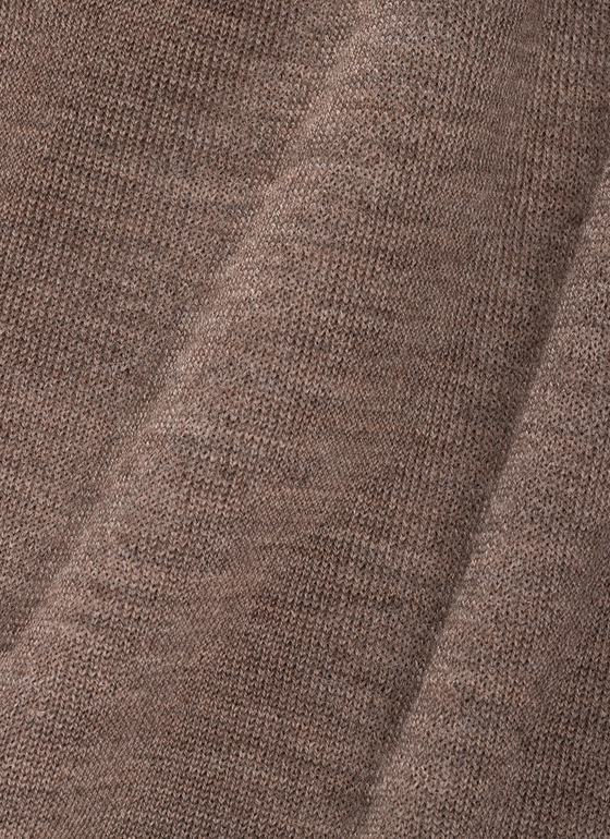 Strickjacke Knopf 1/1 Arm Brownie Frontansicht