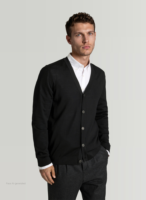 Strick Cardigan 1/1 Arm width=