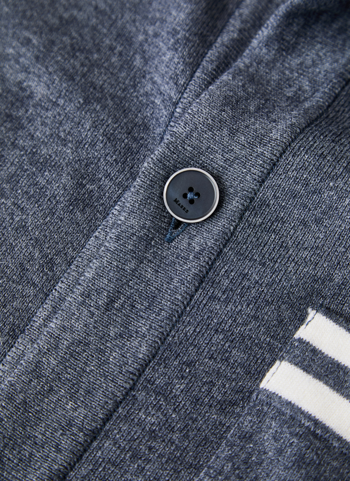 Strickjacke Knopf 1/1 Arm, Ink Blue 