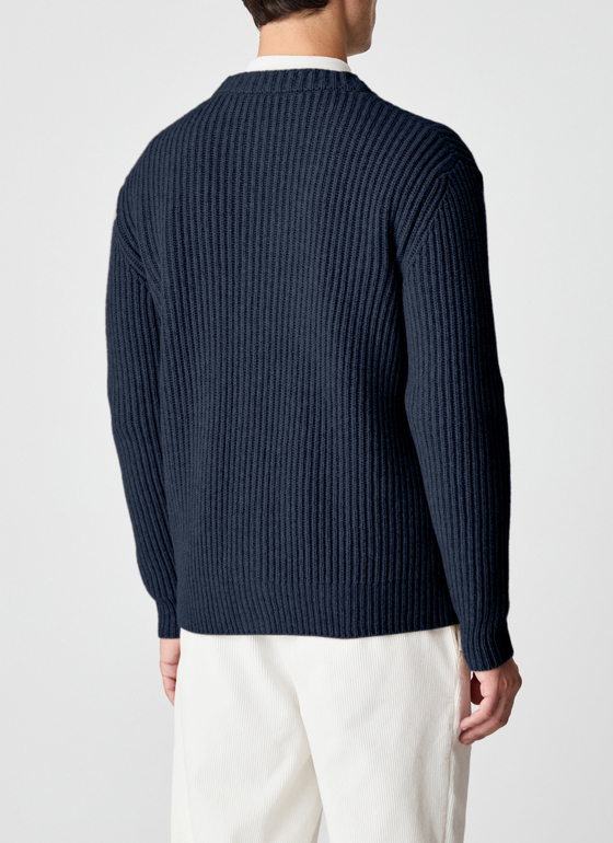 Cardigan  1/1 Arm Bright Night Frontansicht