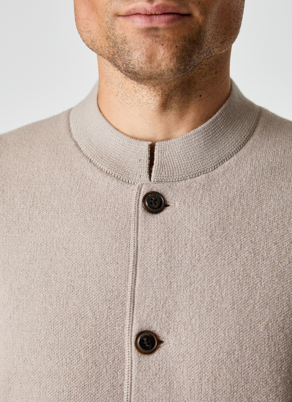 Strickjacke Knopf 1/1 Arm, Twig Detailansicht 2