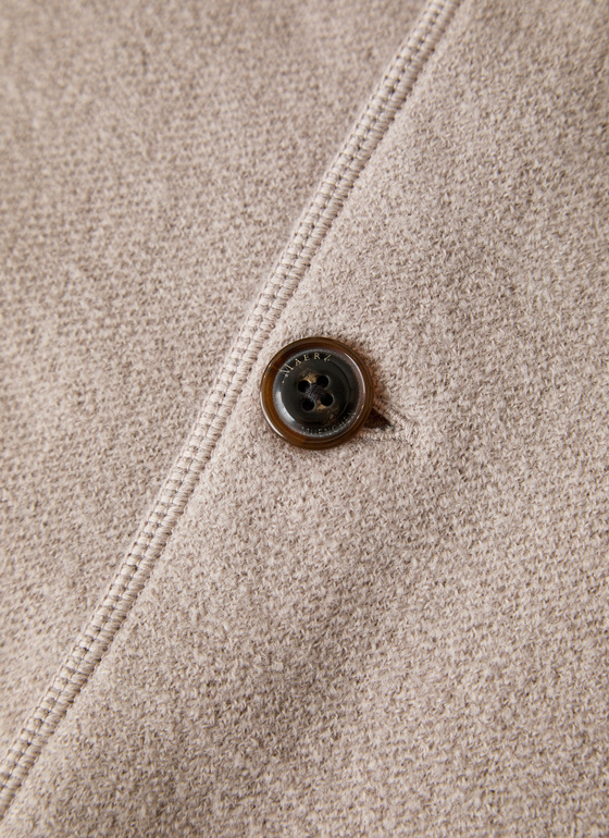 Strickjacke Knopf 1/1 Arm Twig Frontansicht