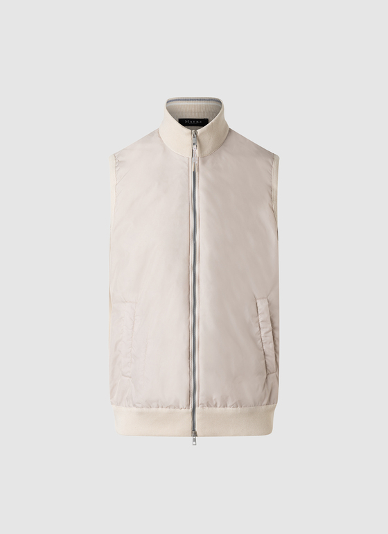 Weste Light Almond Frontansicht