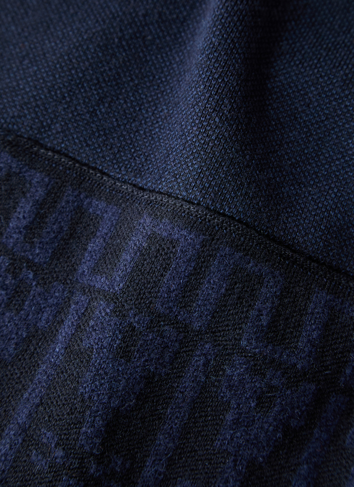 Strickjacke Knopf 1/1 Arm, Deep Sea 