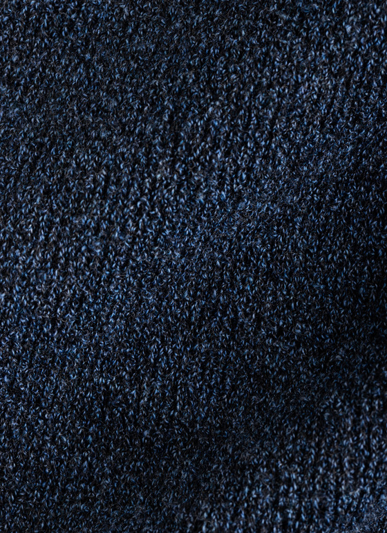 Strickjacke Knopf 1/1 Arm Dawn Blue Frontansicht