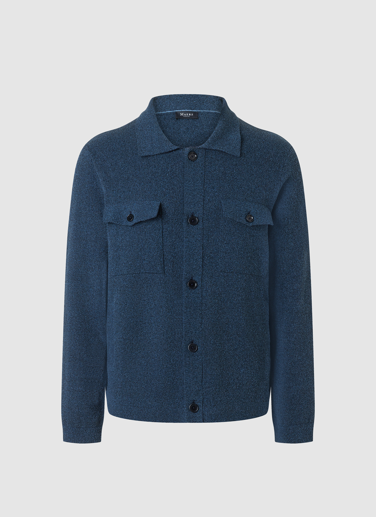 Strickjacke Knopf 1/1 Arm, Dawn Blue 